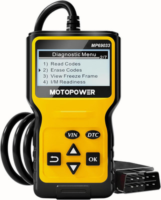 MOTOPOWER MP69033 OBD2 Scanner Universal Auto Motor Fehlercodeleser, CAN Diagnose