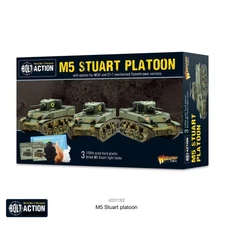 Warlord Games Bolt Action: M5 Stuart Platoon