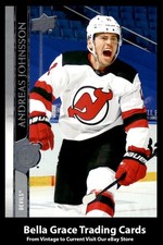 2020-21 Upper Deck Andreas Johnsson #581 New Jersey Devils NHL Hockey