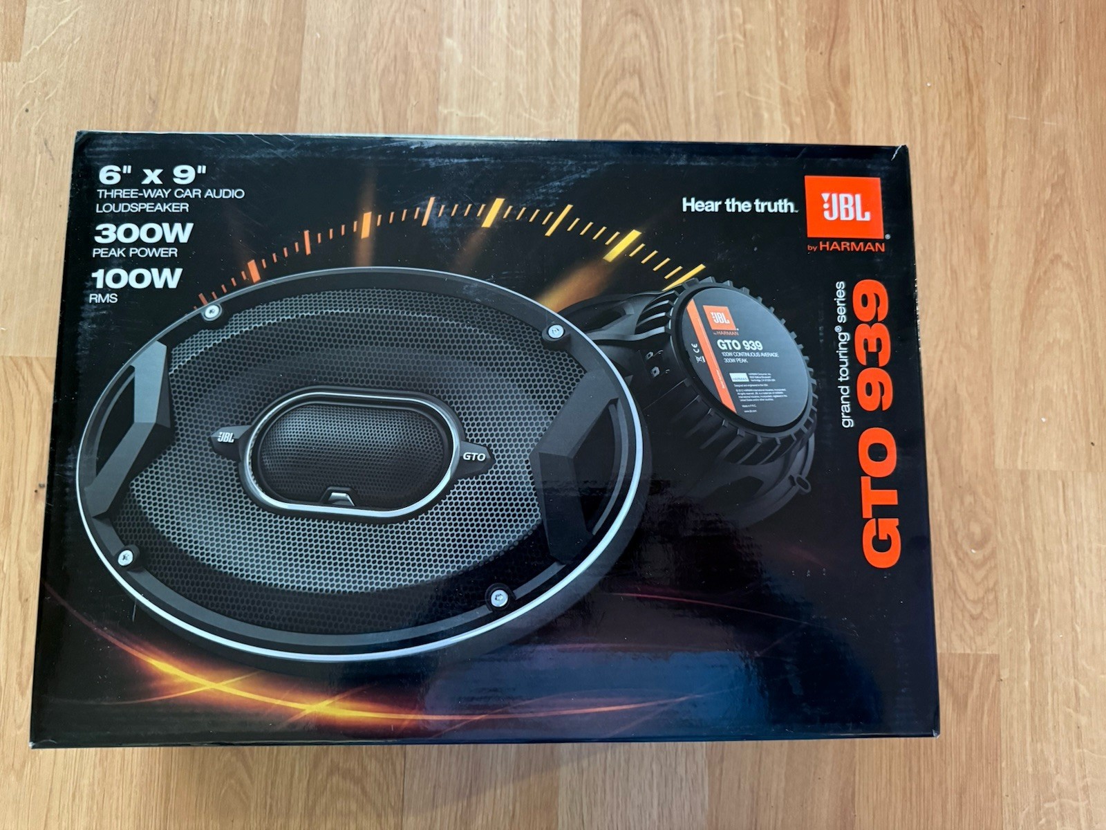 BRAND NEW JBL GTO939 6X9" 600W 3 OHM 3 WAY FULL RANGE CAR AU