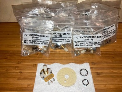LOT OF 20 - KB ELECTRONICS S9111 POTENTIOMETER KIT
