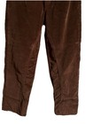 Free People Risk Taker Cord Straight Leg Pants Chocolate Truffle size 28 — photo 5