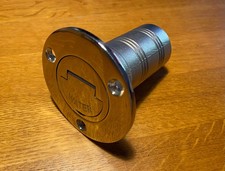 38mm Einfüllstutzen Boot Wasserstutzen Tankverschluss Tankdeckel 316 Edelstahl