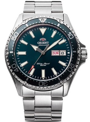 ORIENT SPORTS RN-AA0808E Green Mechanical Automatic Men's Watch