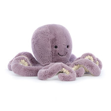 Jellycat NWT Octopus Plush Stuffed Animal Maya W Bag Large Purple INC dust bag