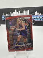 2025 Panini Prizm WNBA Penny Taylor #30 Red Pandora Prizm  /199 SP