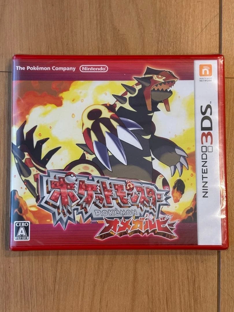 Nintendo 3DS NTSC-J (Japan) Pokémon Omega Ruby Video Games for