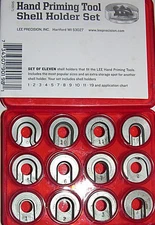 Lee Precision Auto-Prime Hand Priming Tool Shell Holder Set of 12 #90198