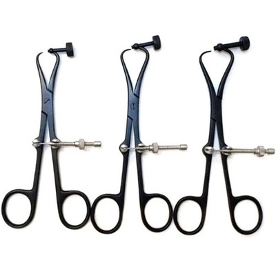 Plate Holding & Drill Guide Forceps Set | Black Orthopedic CE