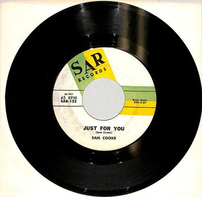 Sam Cooke Just For You 45 1961 SAR-122 Monarch Pressing VG+ Soul Vinyl R&B