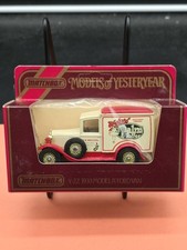 Matchbox Car Models of Yesteryear 1930 Model A Ford Van Walters Palm Toffee Y22