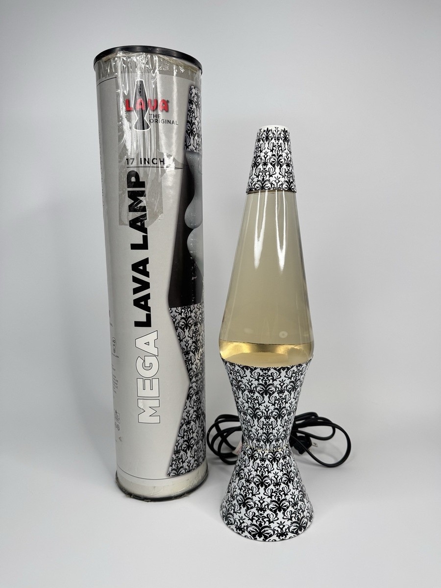 Lava the Original Mega Lava Lamp Damask Pattern 17” Works! | eBay