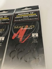Ganci Da Pesca MATZUO America Aberdeen 6 Pezzi Taglia #8 Oro – Ami Affilati Con Girinella