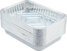 20 Pack Small Drip Pans Weber Aluminum X Pan Grill Of Genesis Spirit Q Bbq 8.5x6