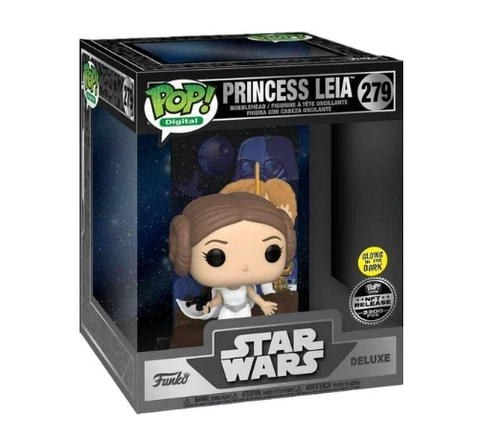 Funko Pop Digital Star Wars Princess Leia #279 Deluxe Grail LE 3,300