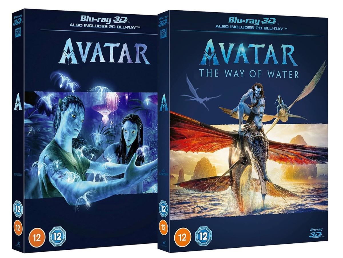 Avatar: 2-Movie 3D Collection [3D + 2D Blu-ray] 7-Disc UK Set, The