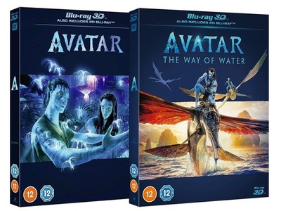 Avatar: 2-Movie 3D Collection [3D + 2D Blu-ray] 7-Disc UK Set, The