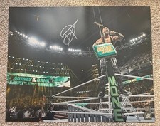 Damian Priest WWE: 16x20 Autograph Picture From Money In The Bank - Auto MINT