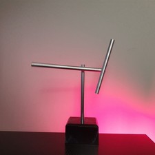 Kinetics Swinging Sticks Pendulum Focus Relaxing Motion Rechargeable Black