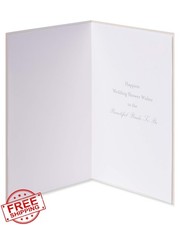 Papyrus Wedding Shower Card Bride-to-Be Handmade Gown