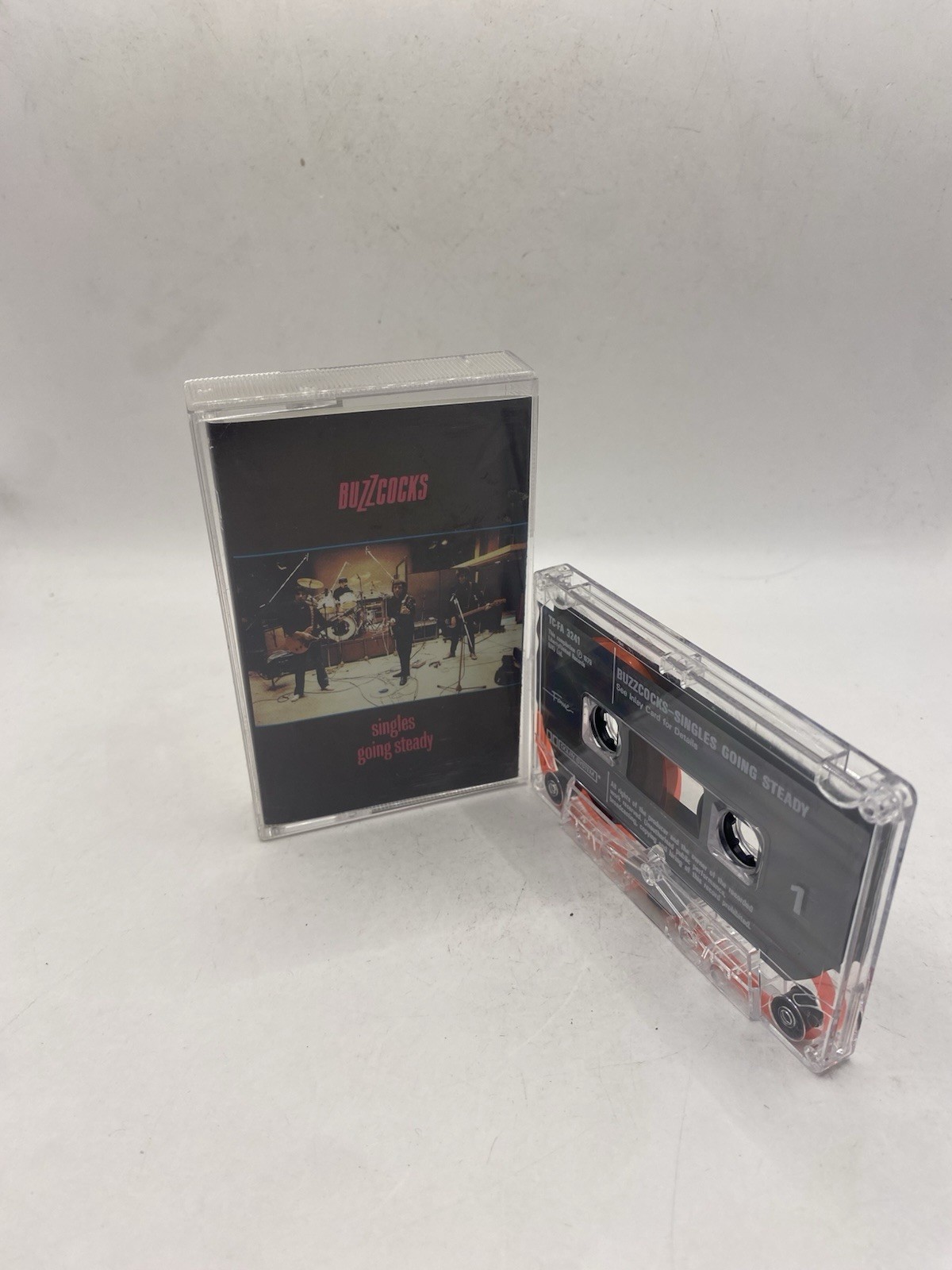 BUZZCOCKS - SINGLES GOING STEADY Cassette Tape
