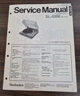 Technics SL-5350 Turntable Service Manual - Original