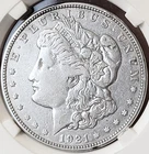 1921 D Silver Morgan $1 Round