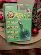 Tiger Giga Pets KFC Kitty Virtual Pet Toy Game Keychain Cat 1997 - NEW Sealed