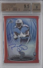 2014 Bowman Chrome Rookie Red Refractor 12/25 Bishop Sankey BGS 9.5 Auto 2e6
