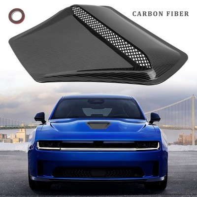 Carbon Car Air Flow Scoop Hood Intake Bonnet Vent Cover For Chevrolet Blazer