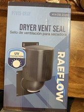 Raeflow Dryer Vent Cover 4 inch UV RESISTANT Outdoor Dryer Vent Cover Seal P7815