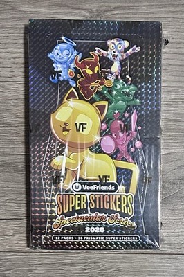2026 VEEFRIENDS SUPER STICKERS SPECTACULAR SERIES HOBBY BOX