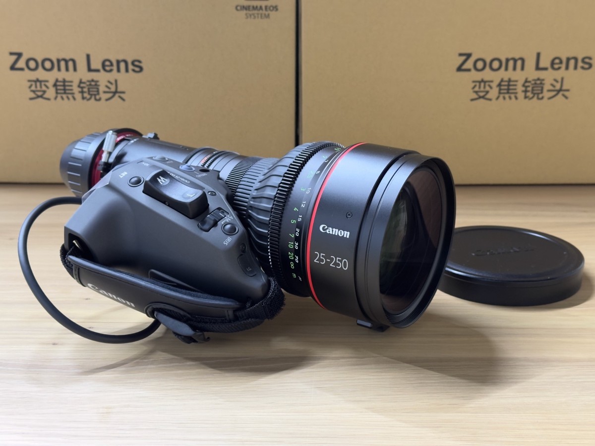 Canon CINE-SERVO 25-250mm T2.95 Cinema Zoom Lens (with SS-41-IASD