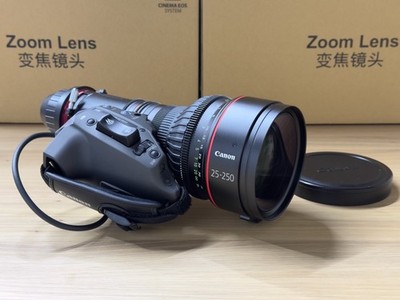 Canon CINE-SERVO 25-250mm T2.95 Cinema Zoom Lens (with SS-41-IASD Servo (PL)