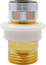 Faucet Adapter Fit Male 15/16-27 or Female 55/64-27 X Male 3/4 1Pcs Snap Coupl