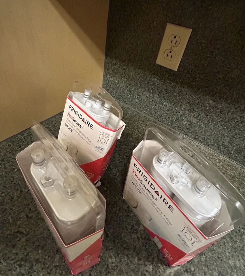 3 PACK Frigidaire PureSource 2 Water and Ice Refrigerator Filter WF2CB, NEW - Image 3 of 4