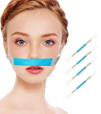 4pcs Nasal Waterproof Dressing Holder Nasal Bandage Nose Surgery Elastic Band...