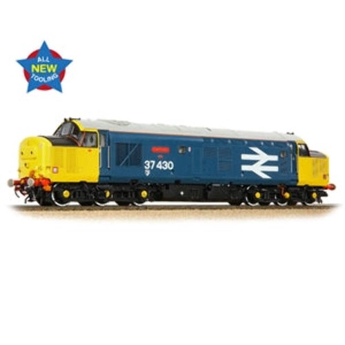 Bachmann 35-335 calibre OO clase 37/4 37430 'Cwmbran' BR azul (logotipo grande) | Zustand: New