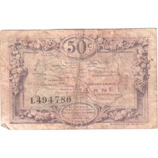 [#233869] France, Marne, 50 Centimes, 1922-10-10, 1,497,780, EF, Pirot:43-1