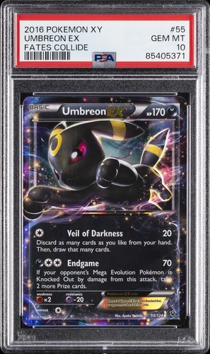 Umbreon-EX graded PSA 10 for sale on eBay