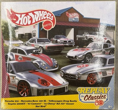 Hot Wheels Replay The Classics 80th Anniversary Mattel 2025 Set Of