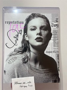 Taylor Swift Reputation Signed | eBay Taylor Swift Reputation Signed | eBay
