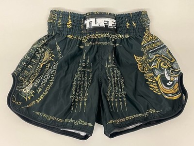 Tuff Shorts Men Medium Kickboxing Muay Thai Boxing Fighting AOP Tiger Dragon