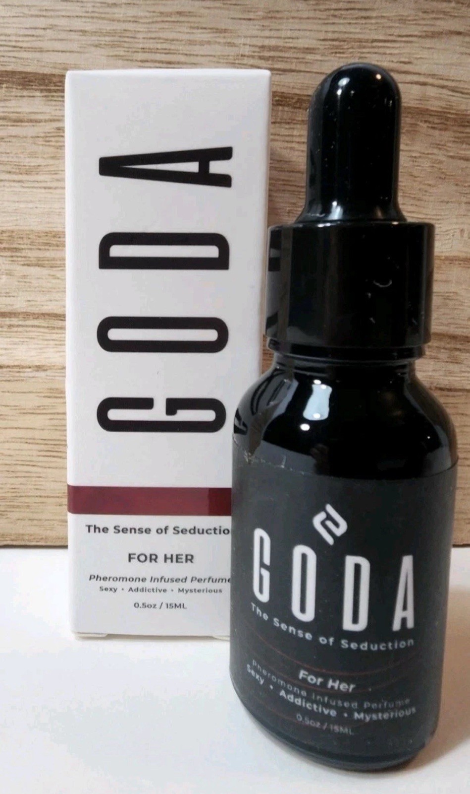 Goda For Her Pheromone Infused Perfume 0.5 fl oz 15ml Vegan | Fast Free Shipping