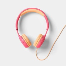 Kids' Wired Headphones Bubblegum Pink - Heyday