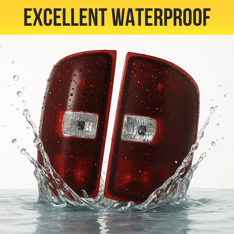 Luces traseras rojas humo 07-14 diestro para Chevy Silverado 1500 2500 3500HD 2007-2013 Foto 4 de 4