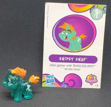FIM Diamond Crystal My Little Pony Figure Glitter Snipsy Snap 2010 W/ Card