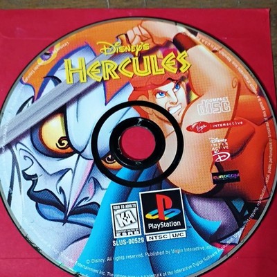 Disney's Hercules PS1 NTSC-U/C Disc Only Virgin Interactive SLUS-00529