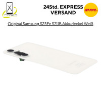 100% Original Samsung Galaxy S23 Fe S711B Akkudeckel Backcover Weiß