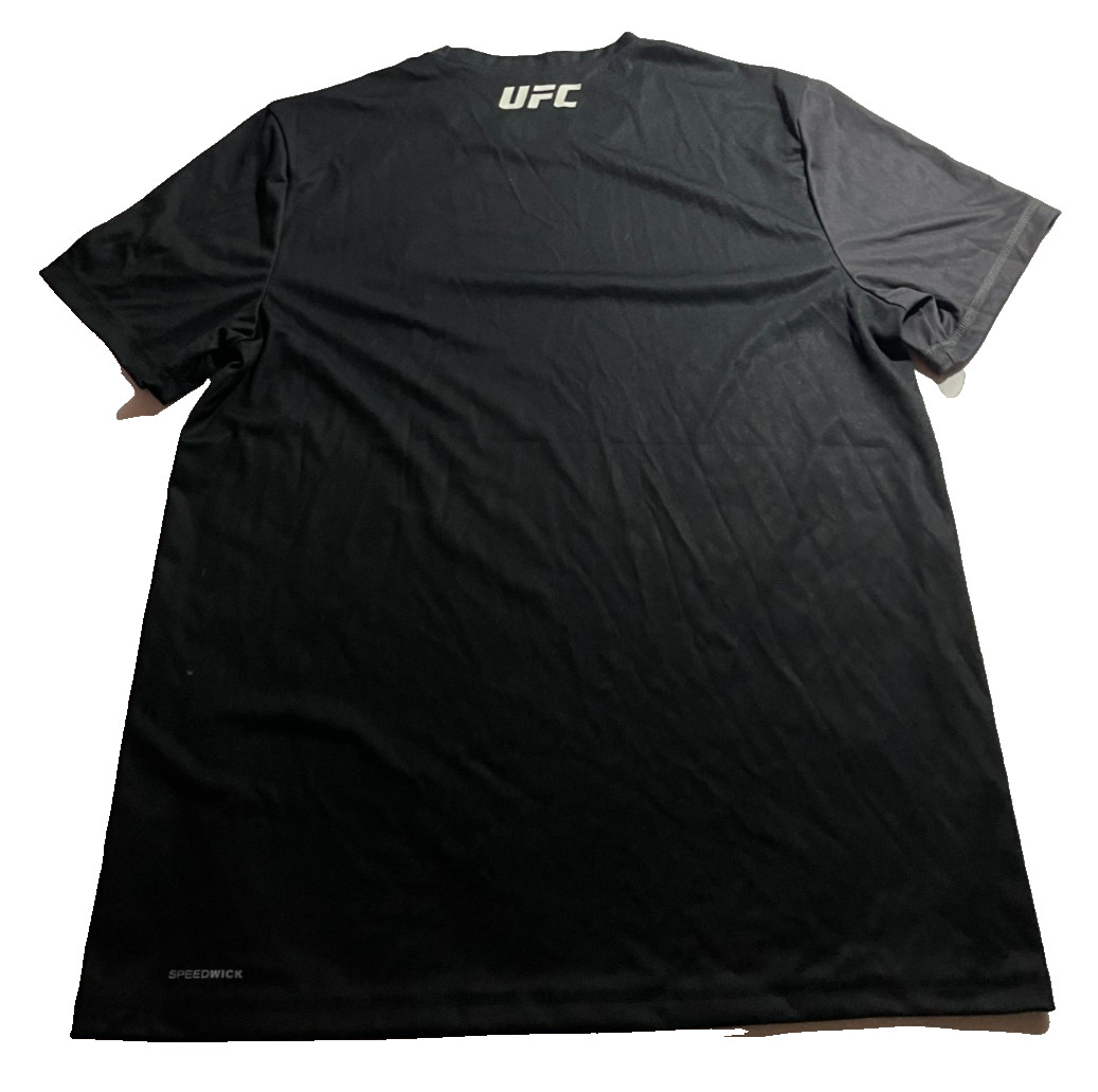 Reebok Mens Large Black Performance Training T Shirt Athletic Gym NEW thumbnail 2